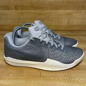 Kobe Mamba Instinct Mens Pure Platinum Sneaker Shoes Silver Gray Sz 8 852473-002